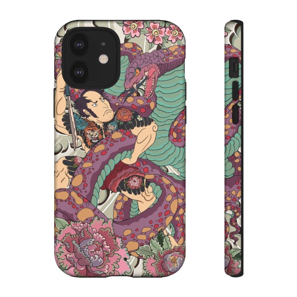 Legendary Tale Of Warrior And Serpent Impact Resist Phone Case