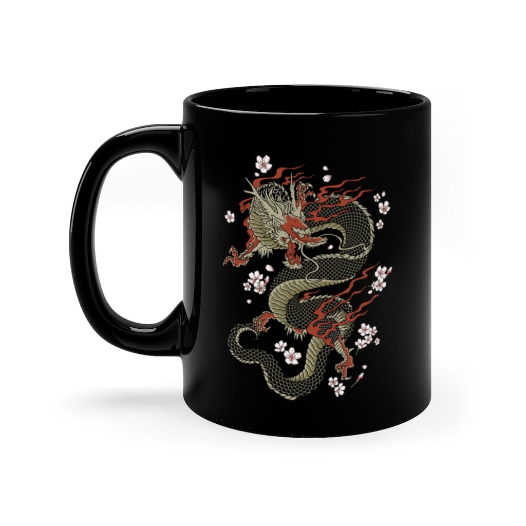 Dragon Sakura Coffee Mug 11oz