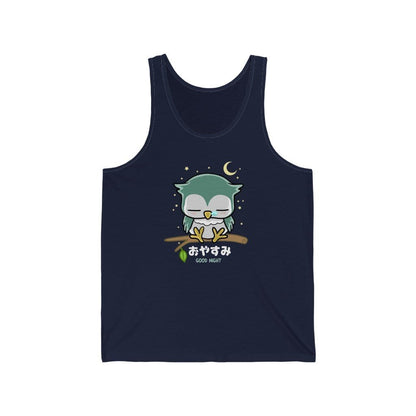 Goodnight Owl Unisex Tank