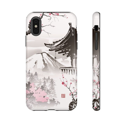 Mystic Fuji Blooms In Spring Impact Resist Phone Case