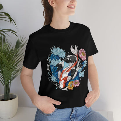 Dancing Koi Unisex Tee