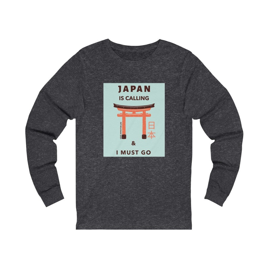 Japan Is Calling And I Must Go - V3 Unisex Long Sleeve Tee