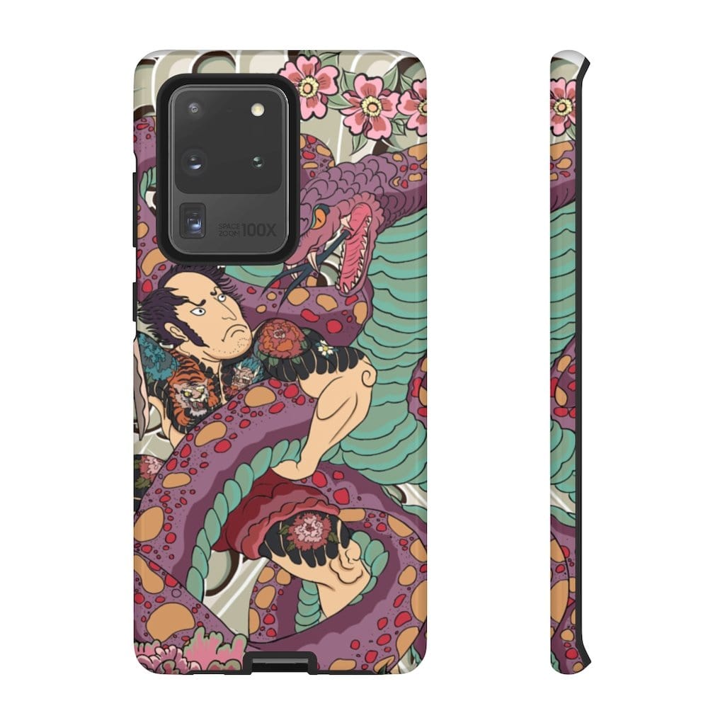 Legendary Tale Of Warrior And Serpent Impact Resist Phone Case