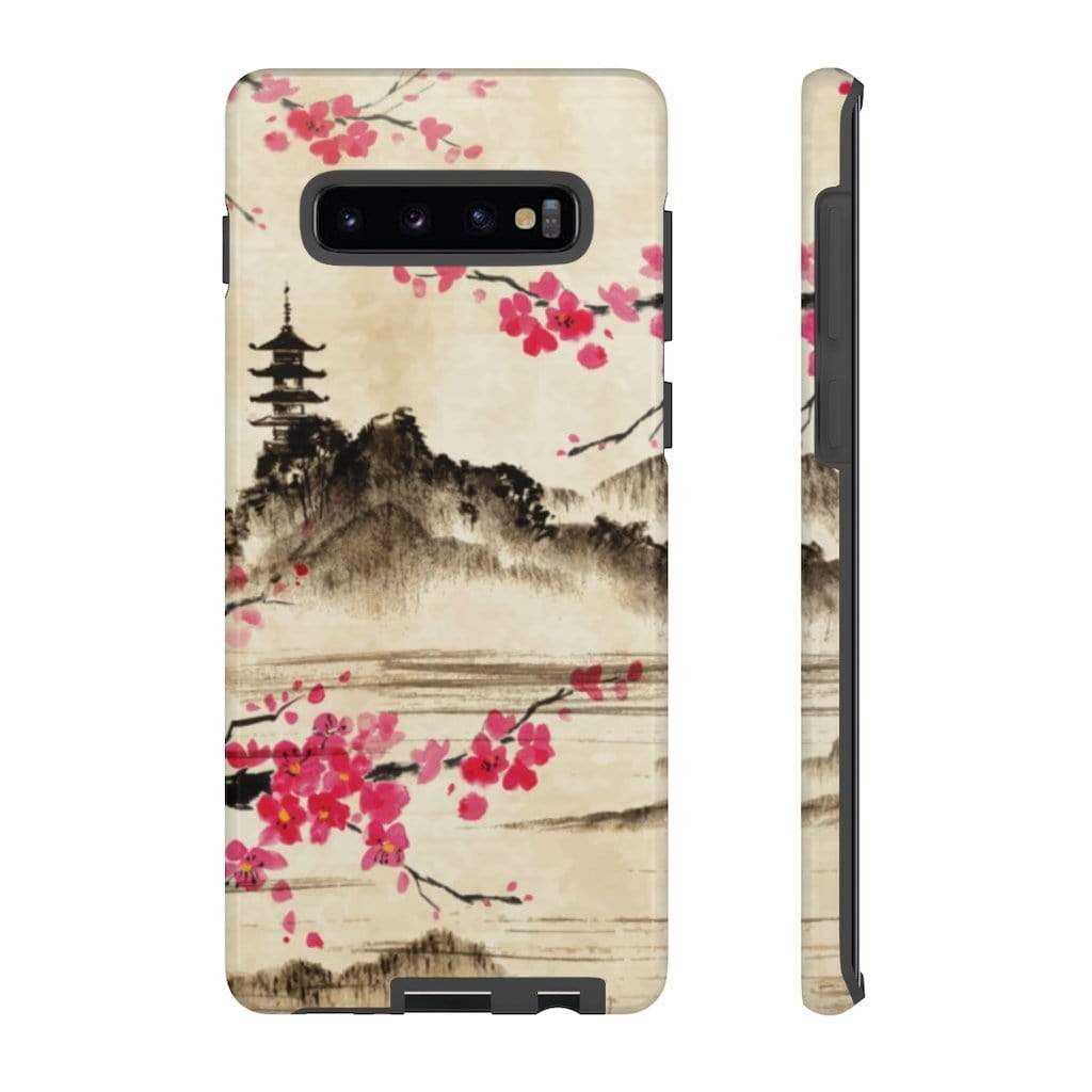 Sakura Classical Lake Impact Resist Phone Case