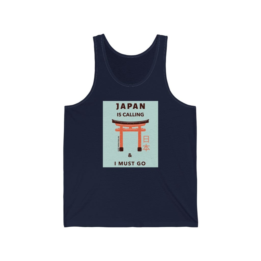 Japan Is Calling And I Must Go - V3 Unisex Tank