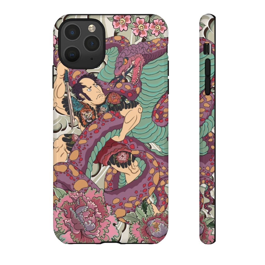 Legendary Tale Of Warrior And Serpent Impact Resist Phone Case