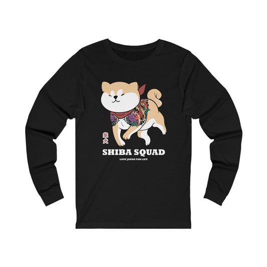 Shiba Squad Unisex Long Sleeve Tee