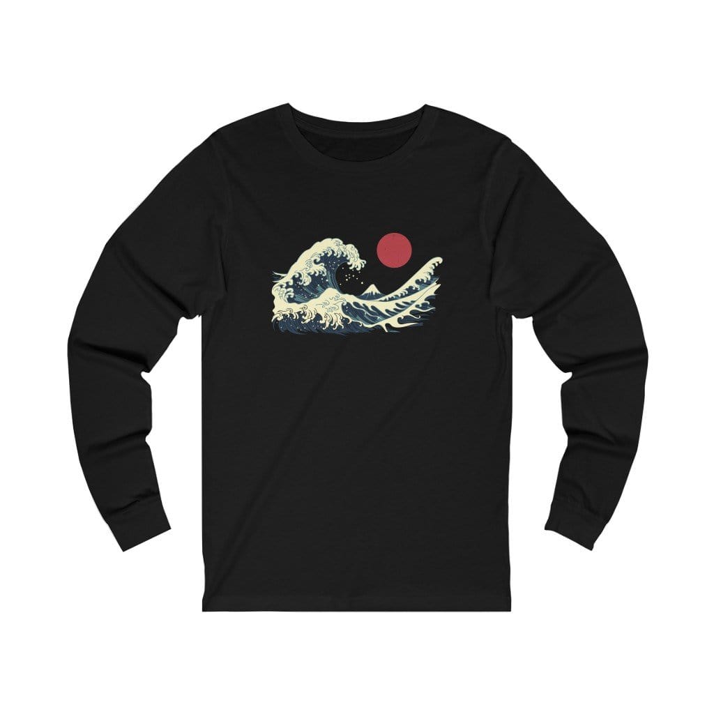 The Great Wave Unisex Long Sleeve Tee