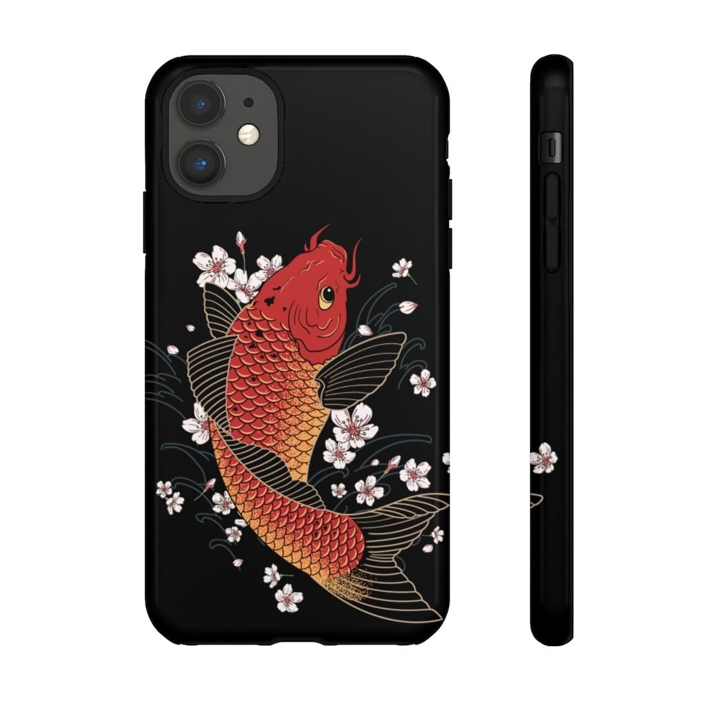 Prosperous Koi In The Sakura Pond Impact Resist Phone Case