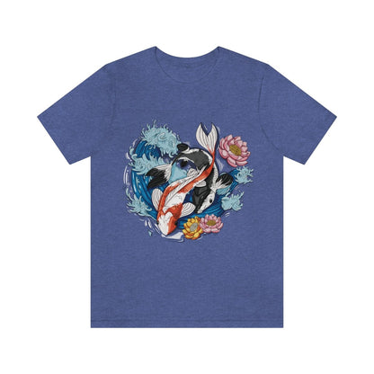 Dancing Koi Unisex Tee