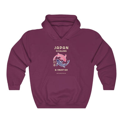 Japan Is Calling And I Must Go - V7 Unisex Hoodie