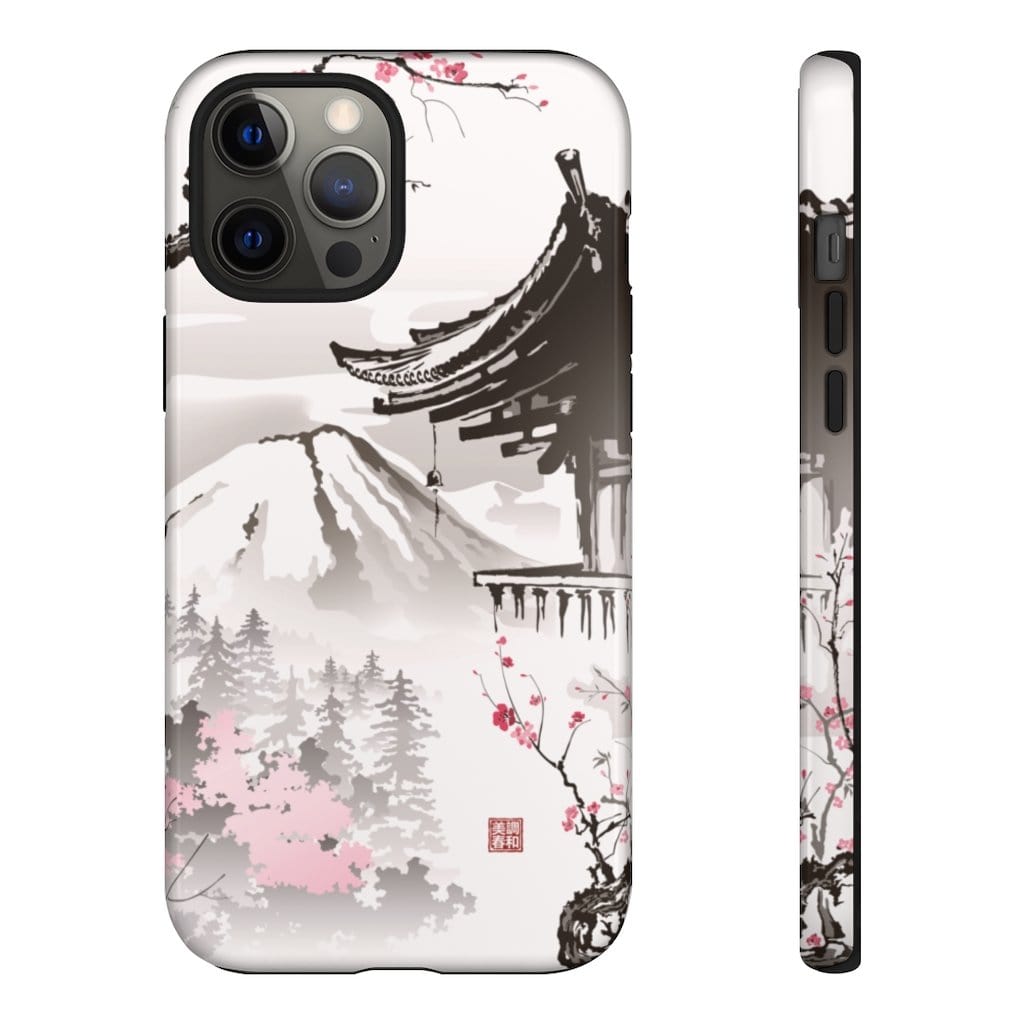 Mystic Fuji Blooms In Spring Impact Resist Phone Case