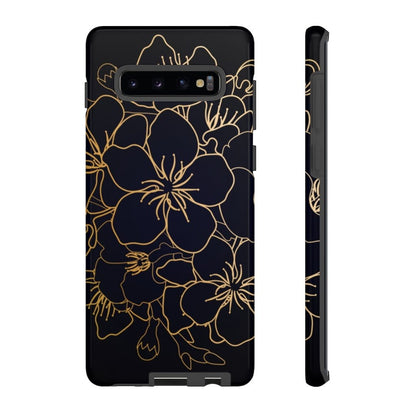 Golden Sakura Impact Resist Phone Case