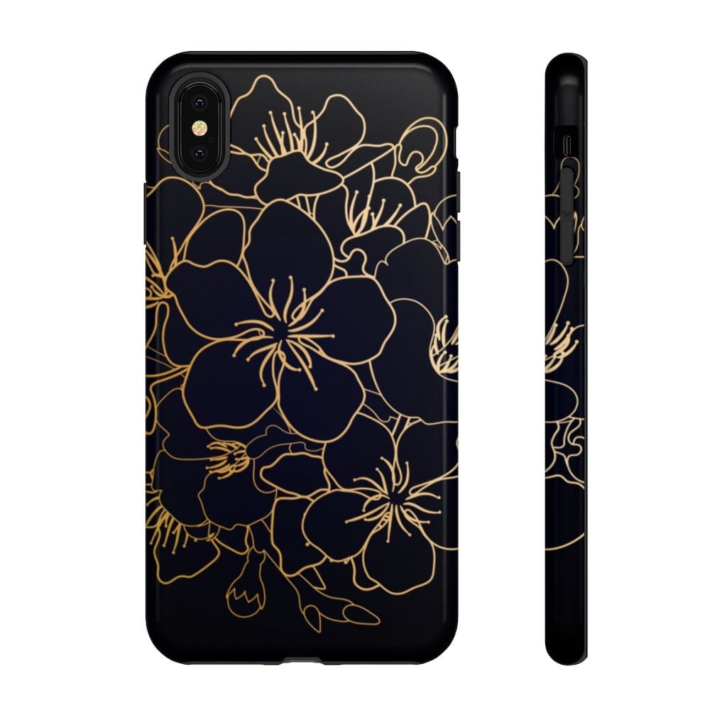 Golden Sakura Impact Resist Phone Case