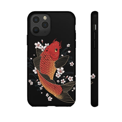 Prosperous Koi In The Sakura Pond Impact Resist Phone Case