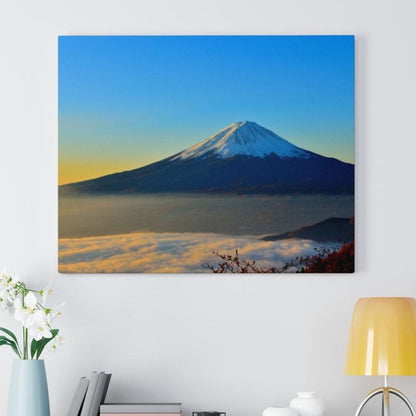 Mt Fuji Mystifying Views (Premium Canvas Art w/ 1.25" Depth Frame Ready To Hang)