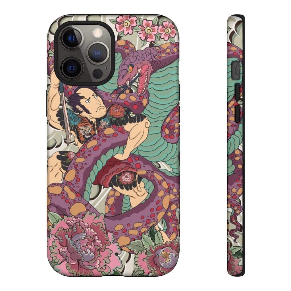 Legendary Tale Of Warrior And Serpent Impact Resist Phone Case