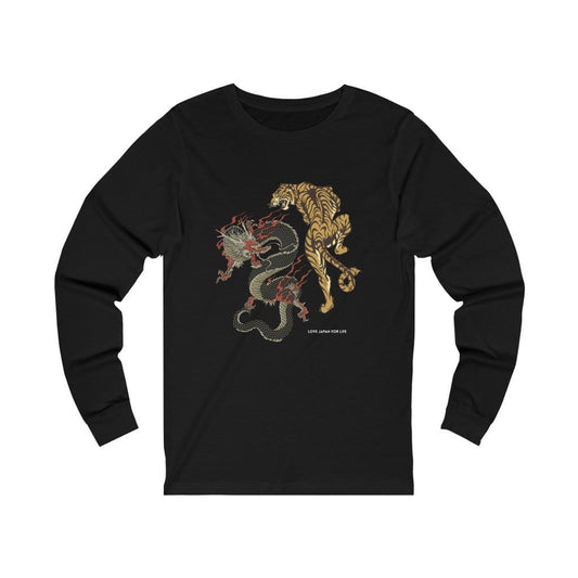 Dragon VS Tiger Unisex Long Sleeve Tee