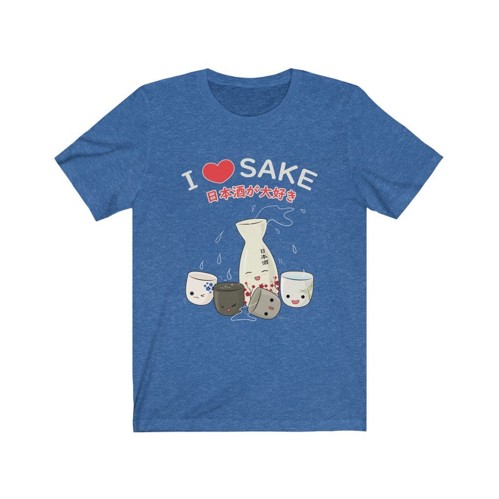 I Love Sake Unisex Tee