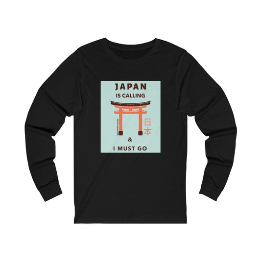 Japan Is Calling And I Must Go - V3 Unisex Long Sleeve Tee