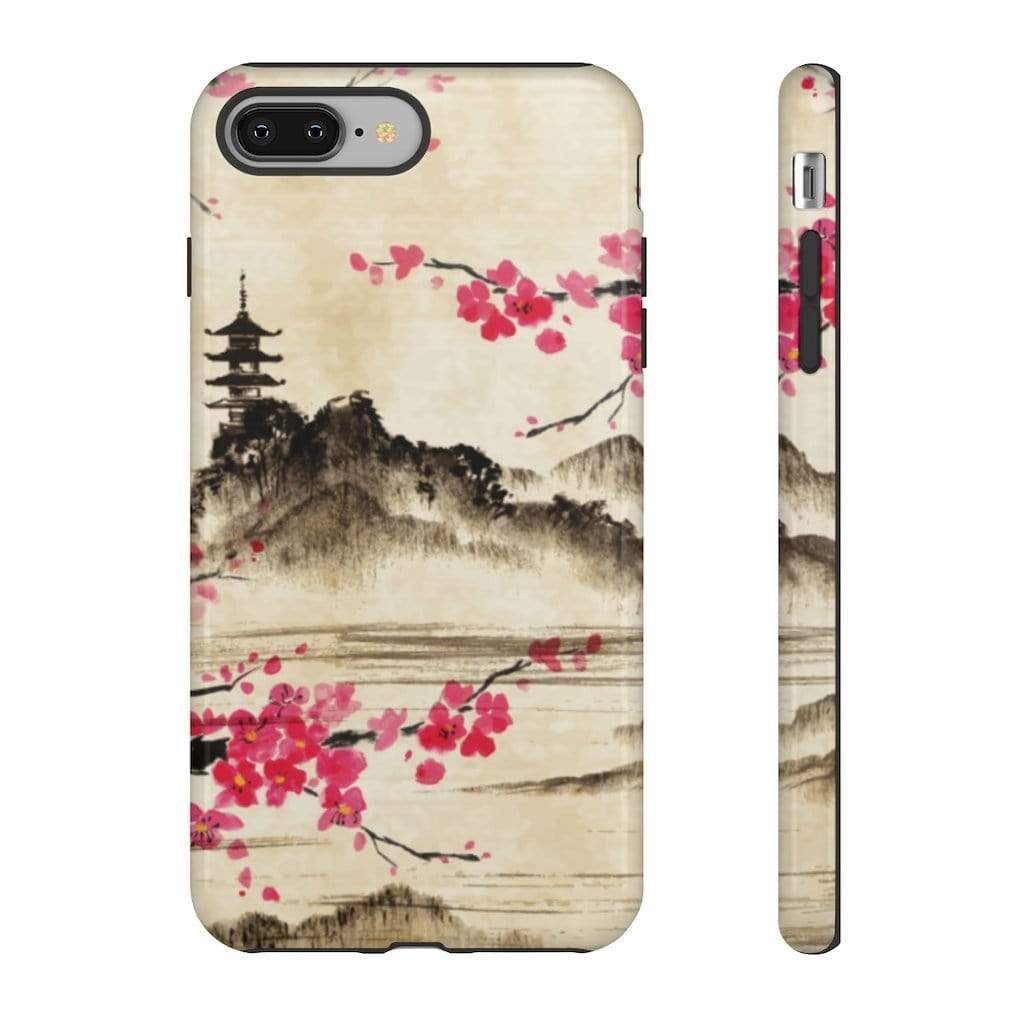 Sakura Classical Lake Impact Resist Phone Case