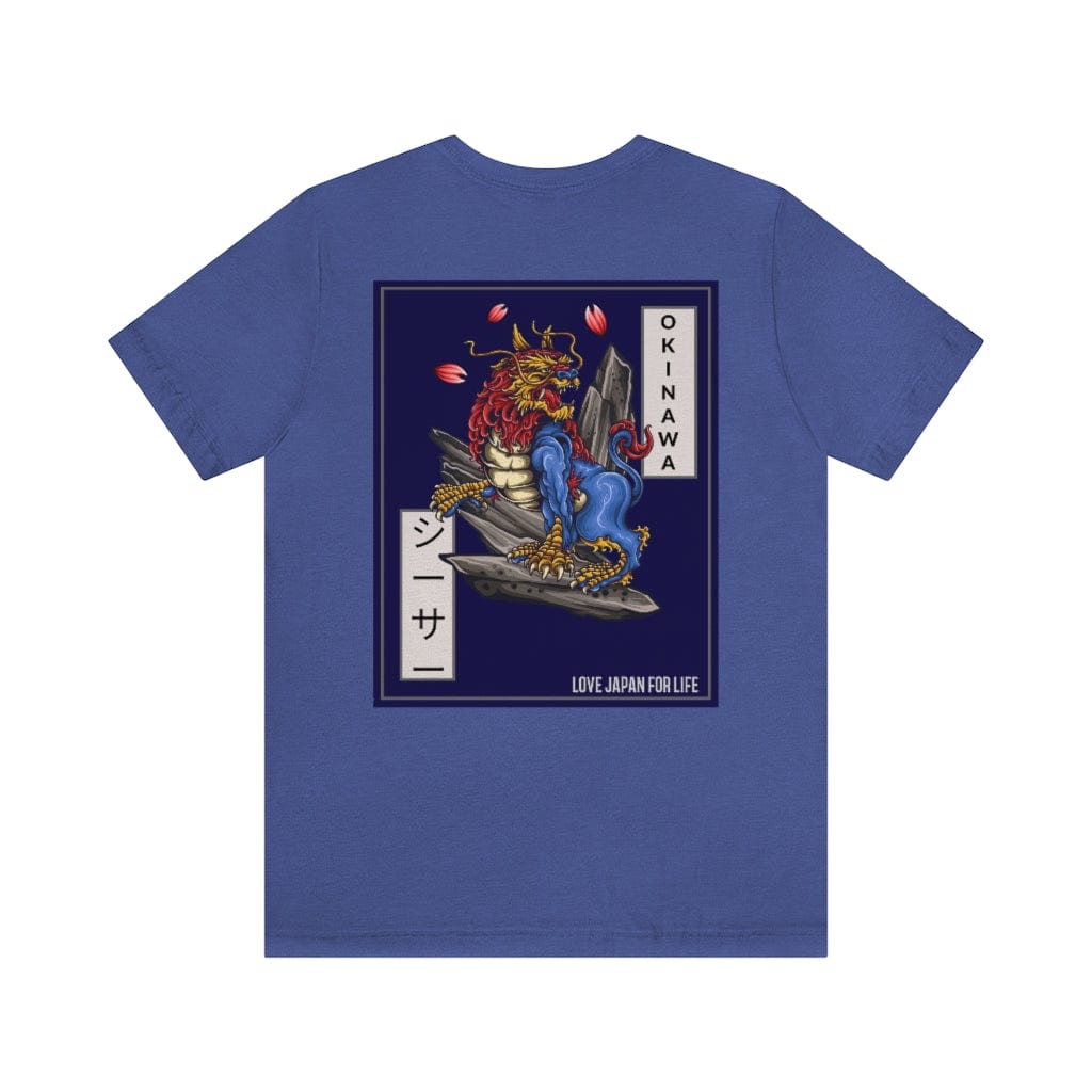 Okinawa Guardian Lion Unisex Tee (Back Print)