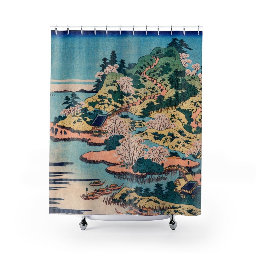 Paradise Island Artisan Shower Curtain