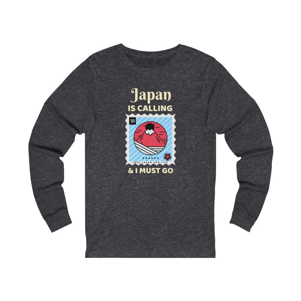 Japan Is Calling And I Must Go - V1 Unisex Long Sleeve Tee