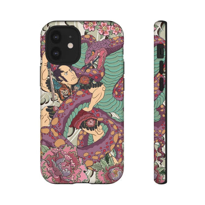 Legendary Tale Of Warrior And Serpent Impact Resist Phone Case