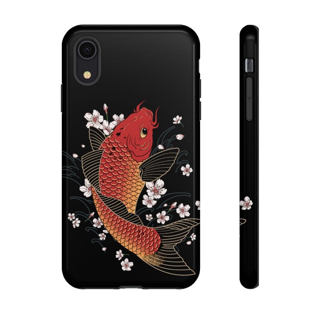 Prosperous Koi In The Sakura Pond Impact Resist Phone Case