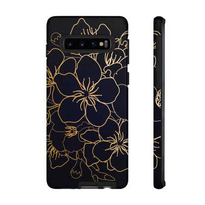 Golden Sakura Impact Resist Phone Case