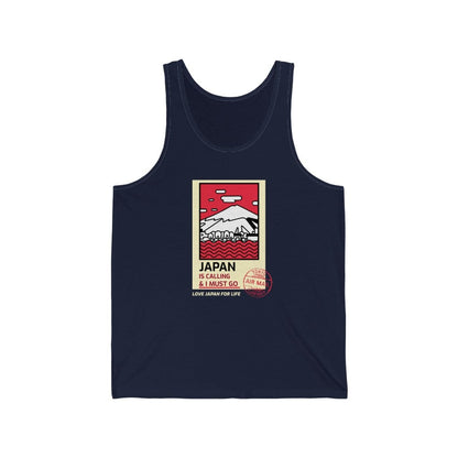 Japan Is Calling And I Must Go - V2 Unisex Tank