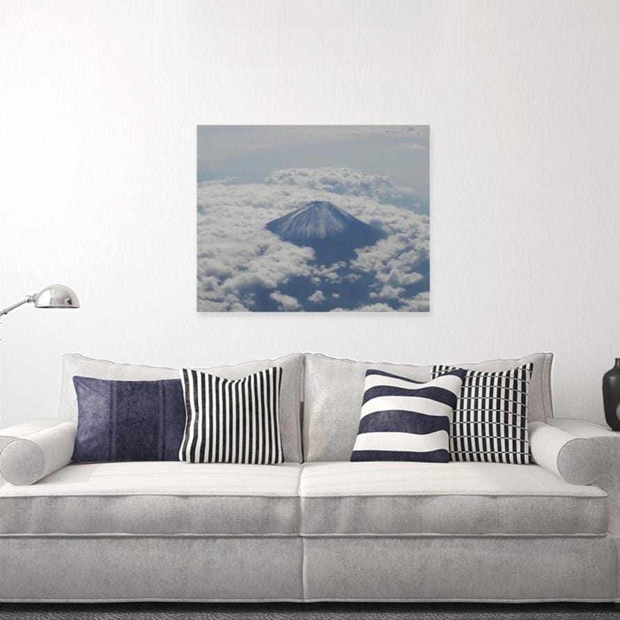 Mt Fuji Above The Clouds (Premium Canvas Art w/ 1.25" Depth Frame Ready To Hang)