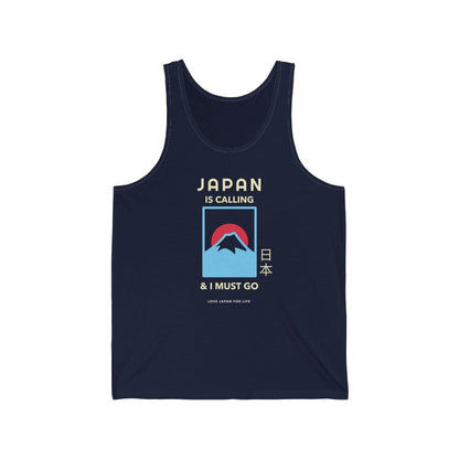 Japan Is Calling And I Must Go - V6 Unisex Tank