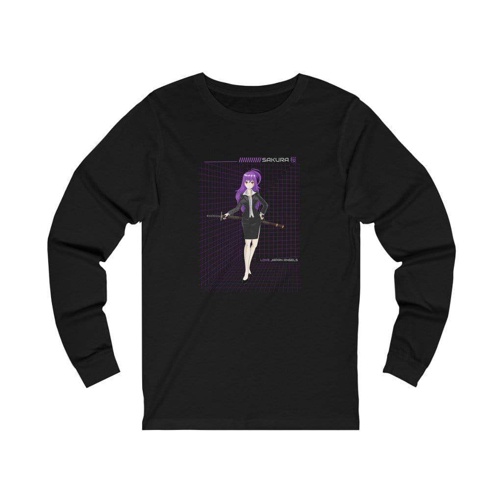 Sakura Angel Unisex Long Sleeve Tee