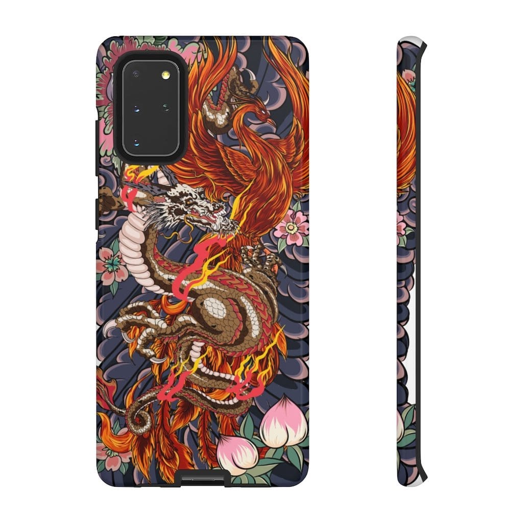 Rise Of The Dragon And Phoenix Impact Resist Phone Case