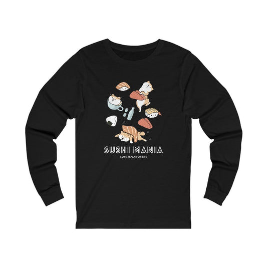 Sushi Mania Unisex Long Sleeve Tee