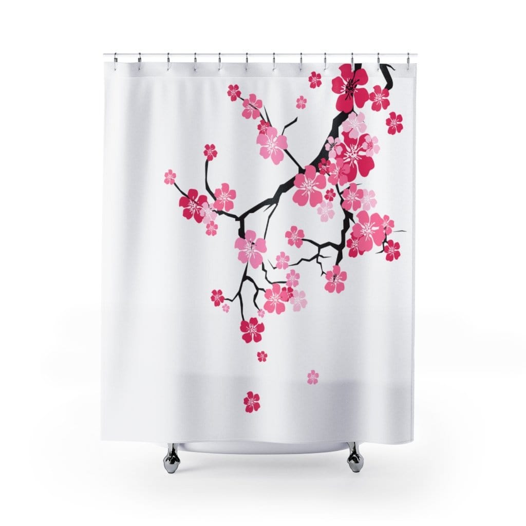 Beauty Of Sakura Artisan Shower Curtain