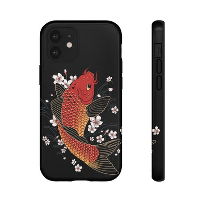 Prosperous Koi In The Sakura Pond Impact Resist Phone Case