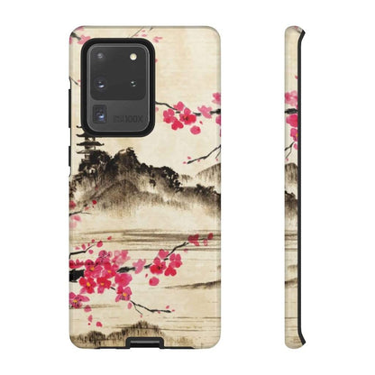 Sakura Classical Lake Impact Resist Phone Case