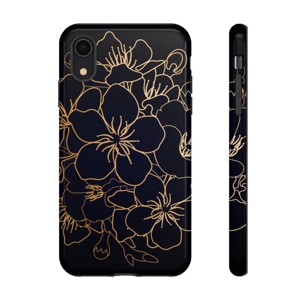 Golden Sakura Impact Resist Phone Case