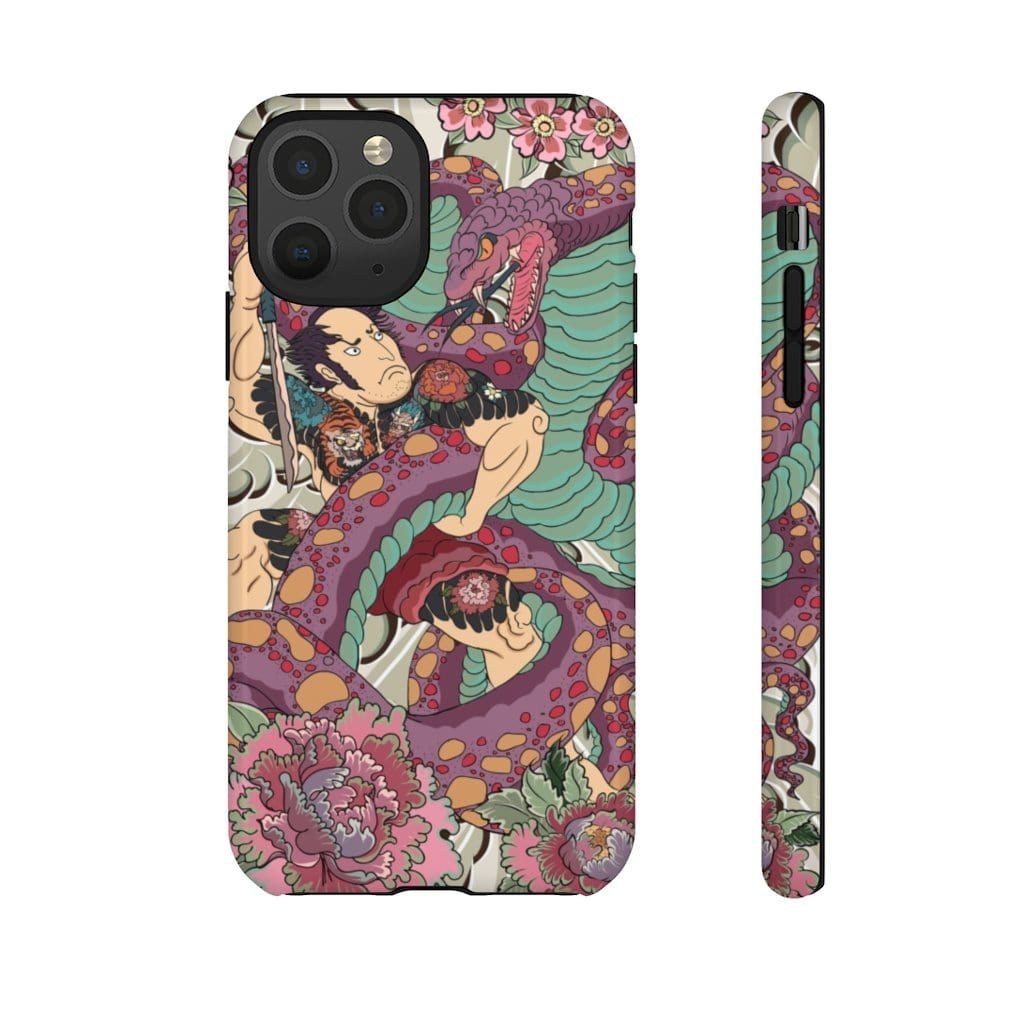 Legendary Tale Of Warrior And Serpent Impact Resist Phone Case