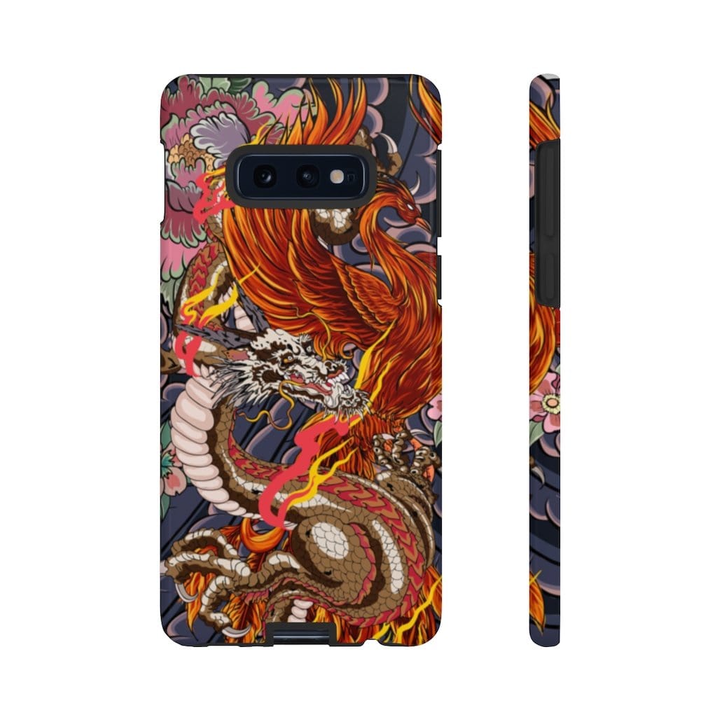 Rise Of The Dragon And Phoenix Impact Resist Phone Case