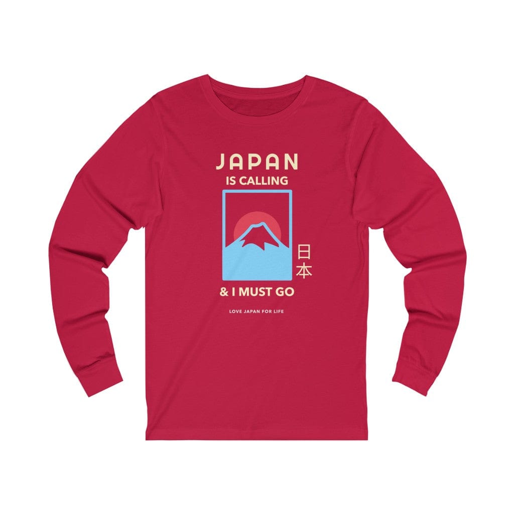 Japan Is Calling And I Must Go - V6 Unisex Long Sleeve Tee