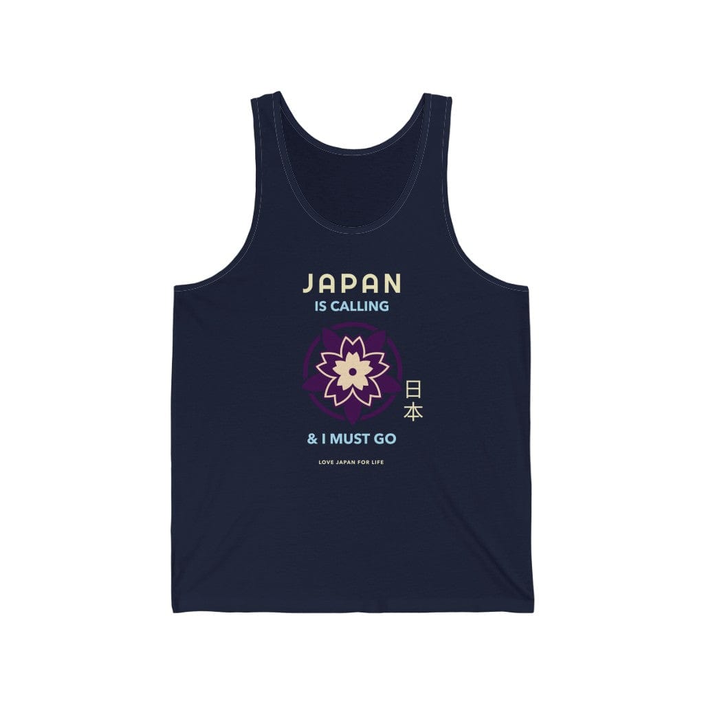 Japan Is Calling And I Must Go - V5 Unisex Tank