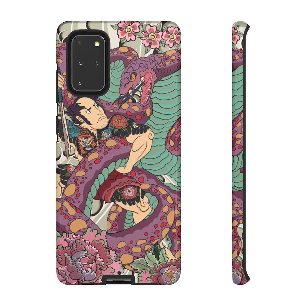 Legendary Tale Of Warrior And Serpent Impact Resist Phone Case