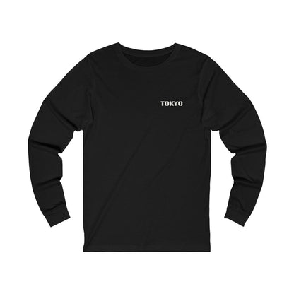 Tokyo Tiger Unisex Long Sleeve Tee (Back Print)