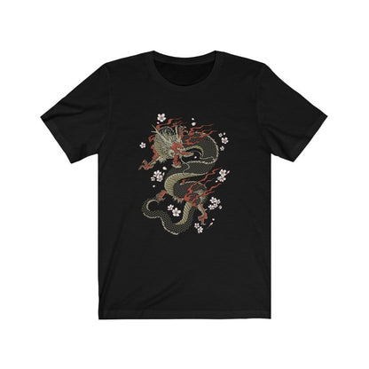 Power Dragon Sakura Unisex Tee