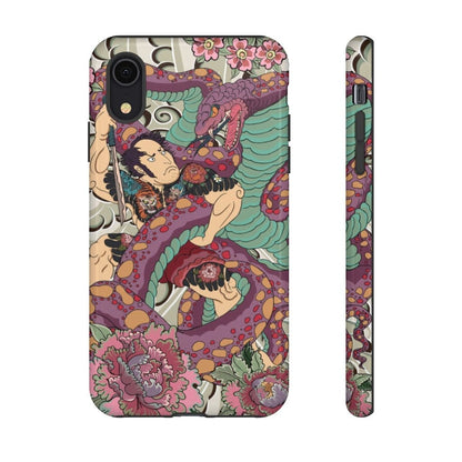 Legendary Tale Of Warrior And Serpent Impact Resist Phone Case