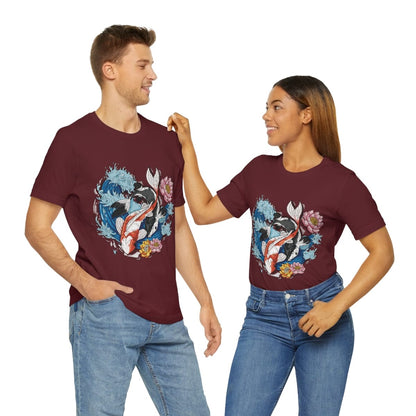 Dancing Koi Unisex Tee